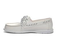 Sebago Jackman Woman, Boat Shoe Women, White, 37 EU, White., 4 UK