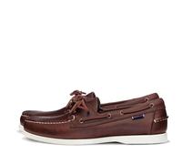 Sebago Men's Docksides Portland Waxed Boat Shoes, Brown (Brown 900), 8.5 UK (43 EU)