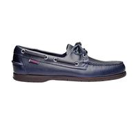 Sebago Mens Endeavor Waxed Leather Boat Shoes SB112