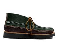 Sebago Men's Miwak Suede Canu Moc Shoes, Dark brown and forest green, 9.5 UK