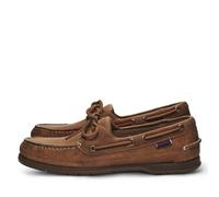 Sebago Mens Schooner Crazy Horse Boat Shoes Brown 7 UK