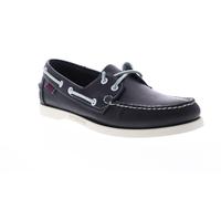 Sebago Portland Docksides Mens Blue Narrow Loafers & Slip Ons Boat Shoes