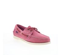 Sebago Portland Roughout Boat Womens Pink Suede Loafers & Slip Ons Boat Shoes