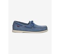 Sebago Portland Roughout Shoes Blue White - 43