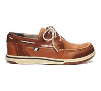 Sebago Triton Mens Brown Leather Sailing Boat Deck Shoes Size 8-12
