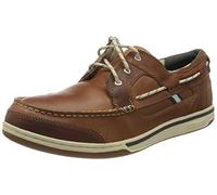 Sebago Triton Three Eye, Men Boat Shoes, Multicolor (British Tan/Brn Lea), 8 UK (42 EU)