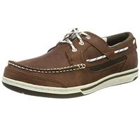 Sebago Triton Three Eyelets Nbk, Men’s Boat Shoes, Brown (Brown-Dark 983), 10.5 UK (45 EU)