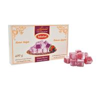 Sebahat Turkish Delight Lokum in Gift Box (Forest Fruit Flavour, 400g) 24 Pieces