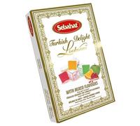 Sebahat Turkish Delight Loukoum Sweet Treats Gift Box (Mixed Fruits Flavour, 200g)