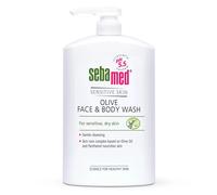 Sebamed 1L Olive Face & Body Wash For Sensitive Dry Skin Gentle & Effective Soap