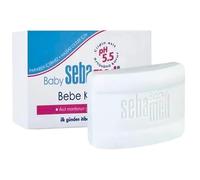 Sebamed Baby Cleansing Bar 100g, pH 5.5 Soap for Sensitive Baby Skin, Paraben-Free Dermatologist Tested Gentle Cleanser for Newborns, Infants & Toddlers, Daily Use Baby Bath Soap