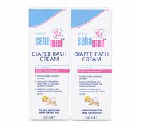 Sebamed Baby Diaper Rash Creams 100ml Twin Pack Panthenol pH 5.5 Nappy Rash Care