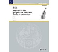 Sebastian Lee-Melodische & Progressive Ubungen Opus 131-Cello