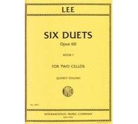 Sebastian Lee-Six DuetsOpus 60, Book I-2 Violoncelli