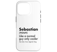 Sebastian Like A Normal Guy Only Cooler Legend King First Case for iPhone 16 Pro