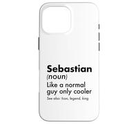 Sebastian Like A Normal Guy Only Cooler Legend King First Case for iPhone 16 Pro Max