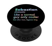Sebastian Like A Normal Guy Only Cooler Legend King First PopSockets Adhesive PopGrip