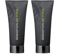 Sebastian Professional Gel Forte Hair Styling Gel, Strong Hold, Non Greasy, No Stiffness or Stickiness, Professional Hair Care, 200 ml (Pack of 2)