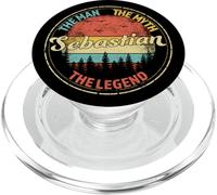 Sebastian The Man The Myth The Legend Men Personalized Name PopSockets PopGrip for MagSafe