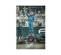 Sebastian Vettel Canvas Poster Wall Art Decor Print Picture Paintings for Living Room Bedroom Decoration 12x18inch(30x45cm)