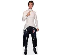 Sebastian Vettel (White Top) Mini Size Cutout