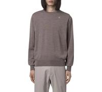 Sebastien Merino Pullover - male - K-Way - Round-neck Knitwear - Beige - 2XL - Knitwear 2XL