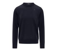 Sebastien Merino Pullover - male - K-Way - Round-neck Knitwear - Blue - L - Knitwear L