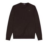 Sebastien Merino Pullover - male - K-Way - Round-neck Knitwear - Brown - M - Knitwear M