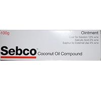Sebco Coconut Oil Ointment 100g Treat Dandruff Dry Scaly Skin Disorders