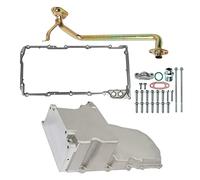 Seblaff Aluminum Oil Pan Kit 302-1 Replacement for 1955-1987 Muscle Car Classic Car Trucks 4.8L 5.3L 5.7L 6.0L 6.2L LS1 LS2 LS3 LS6 Engines LS Swap Retrofit Oil Pan