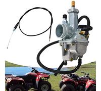 SEBLAFF Carburetor & Throttle Cable Replacement for Bayou 220 250 KLF220 KLF250A