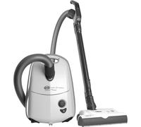 Sebo 92655GB Airbelt E3 Premium +BOOST ePower 800 Watts Cylinder Cleaner - Stripes - White