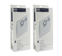 Sebo Airbelt D Series Vacuum Cleaner Ultra Bags 8120ER - 2 Boxes - 16 Bags Total