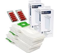 Sebo Genuine X1 X2 X3 X4 X5 Extra Pet XP2 XP3 5093ER Vacuum Cleaner Dust Bags (Pack of 16 + 10 Fresheners