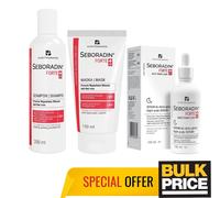 SEBORADIN FORTE Anti-Hair Loss Serum + Shampoo + Hair Mask Value Pack 3-Pack