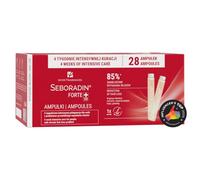 Seboradin FORTE Hair Loss Ampoules for Women and Men, 28 x 5,5 ml | Chronic Shedding, Visible Thinning, Receding Hairline, Postpartum and Androgenetic Scalp Care, Leave-In Night Routine