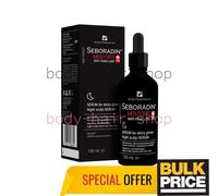 SEBORADIN Men Forte Night Scalp Serum For Men Against Hair Loss Anti Hair Loss Serum For Night With Caffeine Guarana Vitamins Hair Loss And Thinning Treatment For Men Hair And Scalp Treatments 100 ml