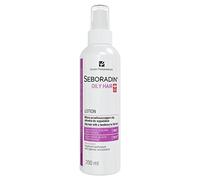 Seboradin Oily Hair Antibacterial Hair Lotion for Oily Hair, 200 ml | Vitamins & natural extracts, thickening and growth, scalp care treatment, Natur Technology