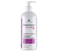 SEBORADIN OILY HAIR Shampoo for Greasy Hair 400 ml Vitamins and Natural Extracts for Thickening and Growth Natur Technology Hair and Scalp Treatment
