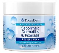 Seborrheic Dermatitis & Psoriasis Cream, Scalp Relief for Psoriasis, Folliculitis, Dry Scalp, Dandruff, Seborrheic Dermatitis, Anti-Itch Cream, Provides Soothing Relief
