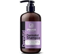 Seborrheic Eczema Shampoo - Natural Peat Mud for Treating Dry, Itchy, Flaky Scalp. Also Helps with Dandruff, Psoriasis and Dermatitis. 400ml