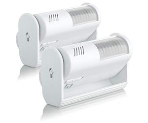 SEBSON 2x Home Security Alarm with Motion Detector, Motion Sensor Alarm or Motion Sensor Doorbell, Battery-Operated