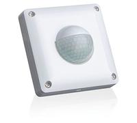 SEBSON 2x PIR Sensor Light Switch Outdoor, Wall Flush Mounted, Infrared Motion Sensor, LED suitable, IP65, Range max. 10m/190°, Installation 53x53x23mm