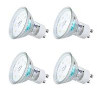 SEBSON GU10 LED Bulbs Warm White 2900K, 3.5W - 4 Pack - Spot Lights Ceiling - Equivalent 35W Halogen Bulbs, 300lm, 110º Beam Angle - 230V Bulb, Non dimmable
