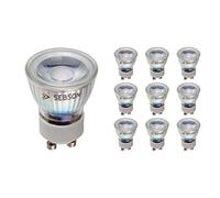 SEBSON GU10 LED Bulbs Warm White 3000K 3W ø35mm - 10 Pack - Spot Lights Ceiling - Equivalent 25W Halogen Bulbs, 250lm, 46º Beam Angle - 230V Bulb, not dimmable