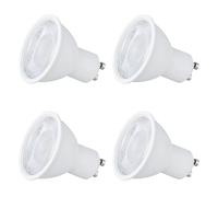 SEBSON GU10 LED Light Bulb Warm White 2.5W 450lm - Energy Efficiency Class A, Replaces 50W Halogen - Ceiling Light 230V, Recessed Spot Lights ø50 x 53mm - Set of 4