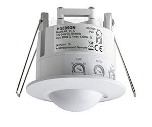 SEBSON Motion Sensor Indoor Ceiling Flush-Mounted 2-16m/360° HF Sensor