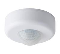 SEBSON Motion Sensor Indoor - Surface Ceiling Mounted, LED Suitable, Programmable, Presence Detector 20m/360°, PIR Sensor detects Breathing Movements