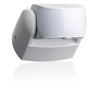 SEBSON Motion Sensor Outdoor IP65, Surface Wall mounted, HF Sensor | LED suitable 300W, Motion Detector Range 15m / 180°, Programmable, Swivelling, 3-wire