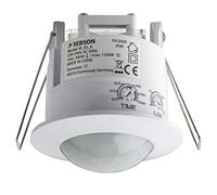 SEBSON PIR Motion Sensor Indoor Ceiling Flush-Mounted 6m/360° LED Suitable